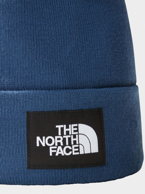 Шапка  The North Face DOCK WORKER RECYCLED BEANIE синяя NF0A3FNTHDC1 изображение 3