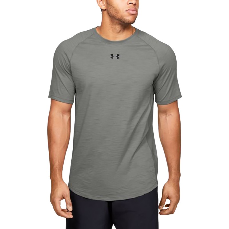 Футболка мужская Under Armour Charged Cotton SS серая 1351570-388 — Sport City Футболка мужская Under Armour Charged Cotton SS серая 1351570-388