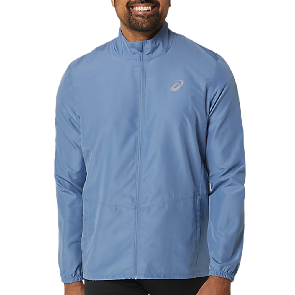 Ветровка мужская Asics CORE JACKET синяя 2011C344-404