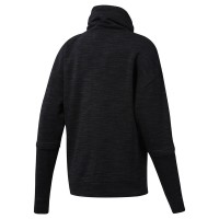 Толстовка женская Reebok TRAINING ESSENTIALS MARBLE COWL NECK серая DU4910 изображение 3