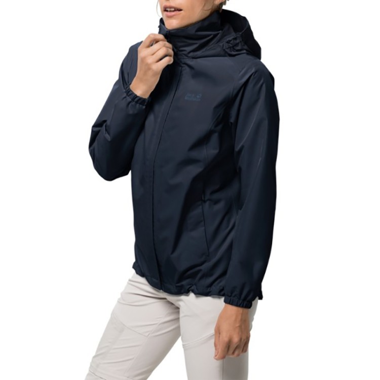 Ветровка женская Jack Wolfskin синяя 1111201-1910 изображение 3