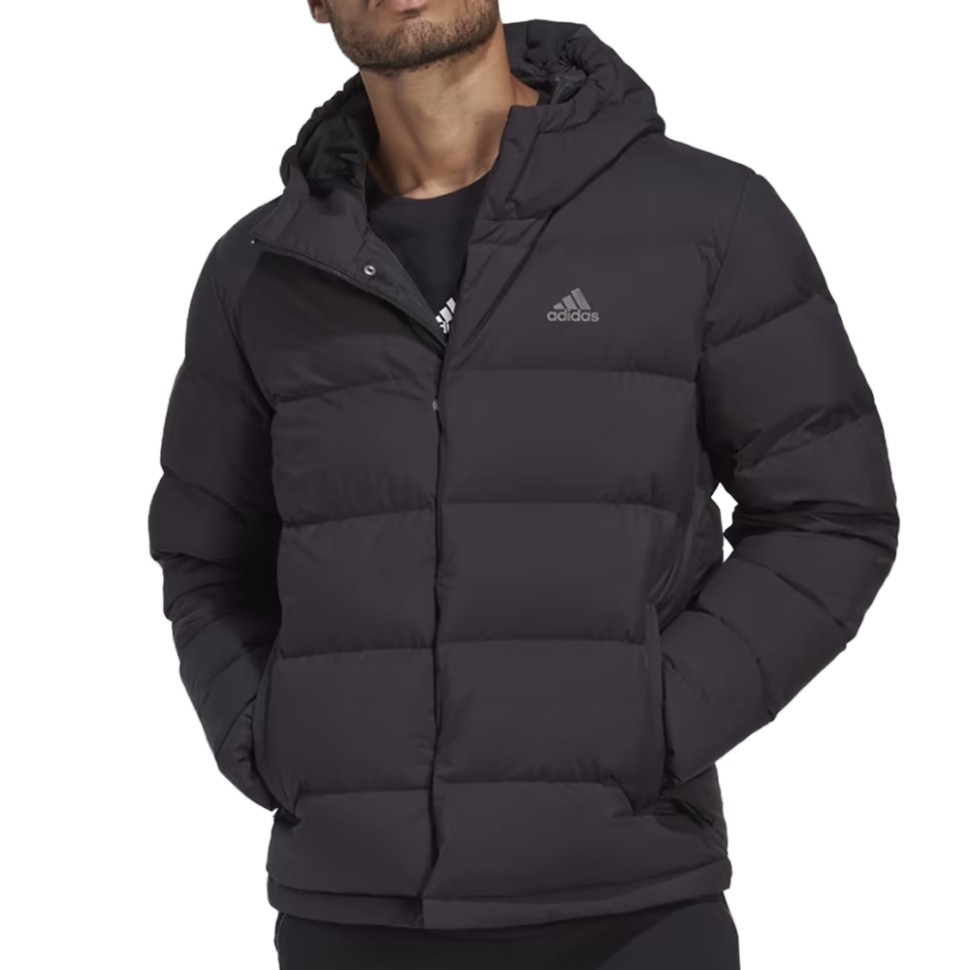 Куртка чоловіча Adidas HELIONIC HO JKT чорна HN5640 — фото 1