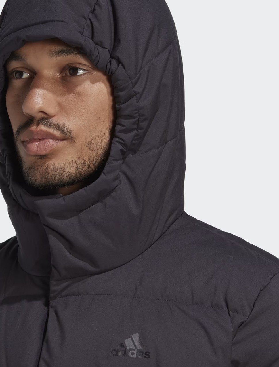 Куртка чоловіча Adidas HELIONIC HO JKT чорна HN5640 — фото 5