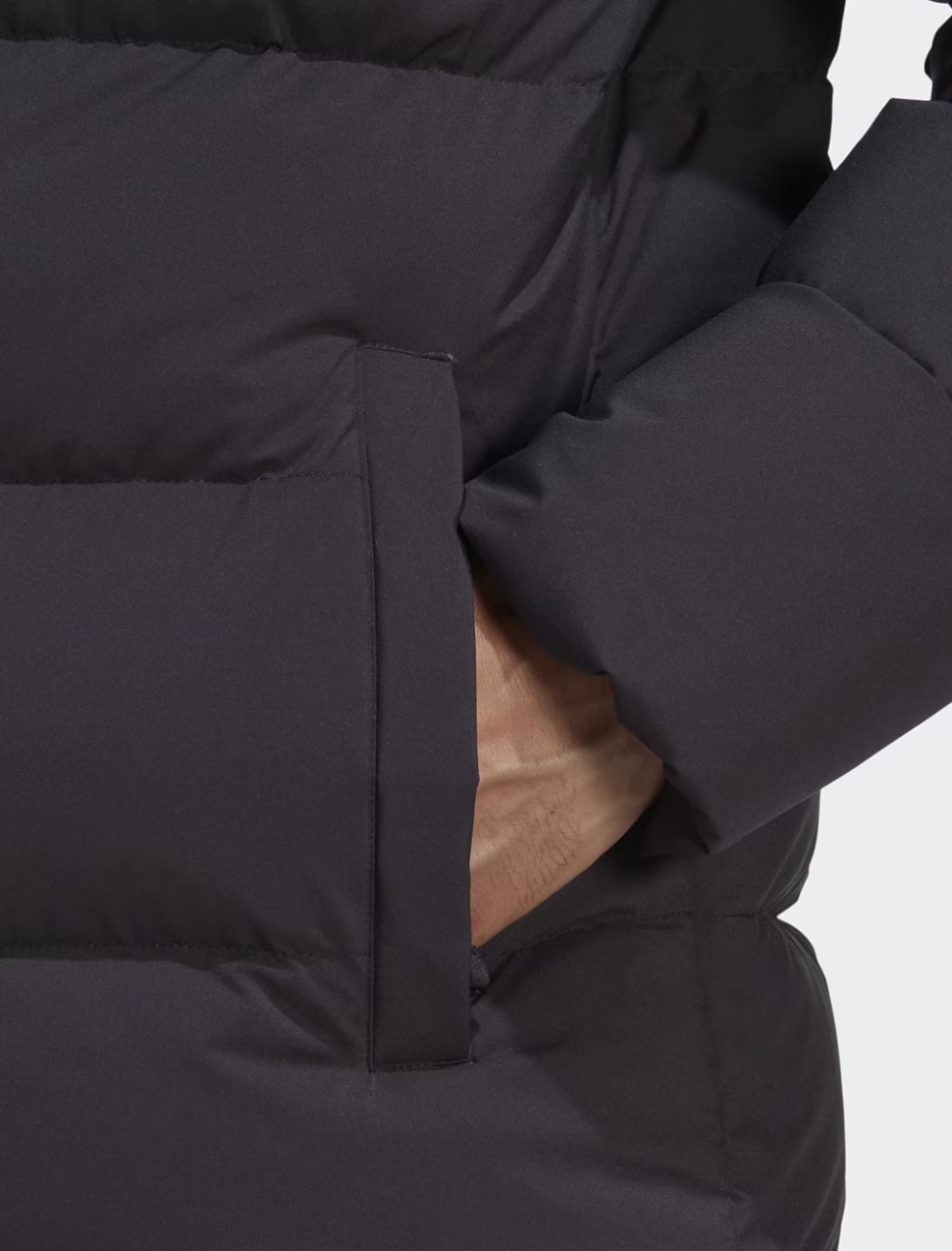 Куртка чоловіча Adidas HELIONIC HO JKT чорна HN5640 — фото 6