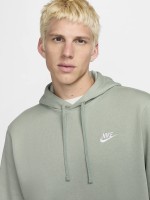 Толстовка чоловіча Nike M NSW CLUB HOODIE PO BB зелена BV2654-371 изображение 4