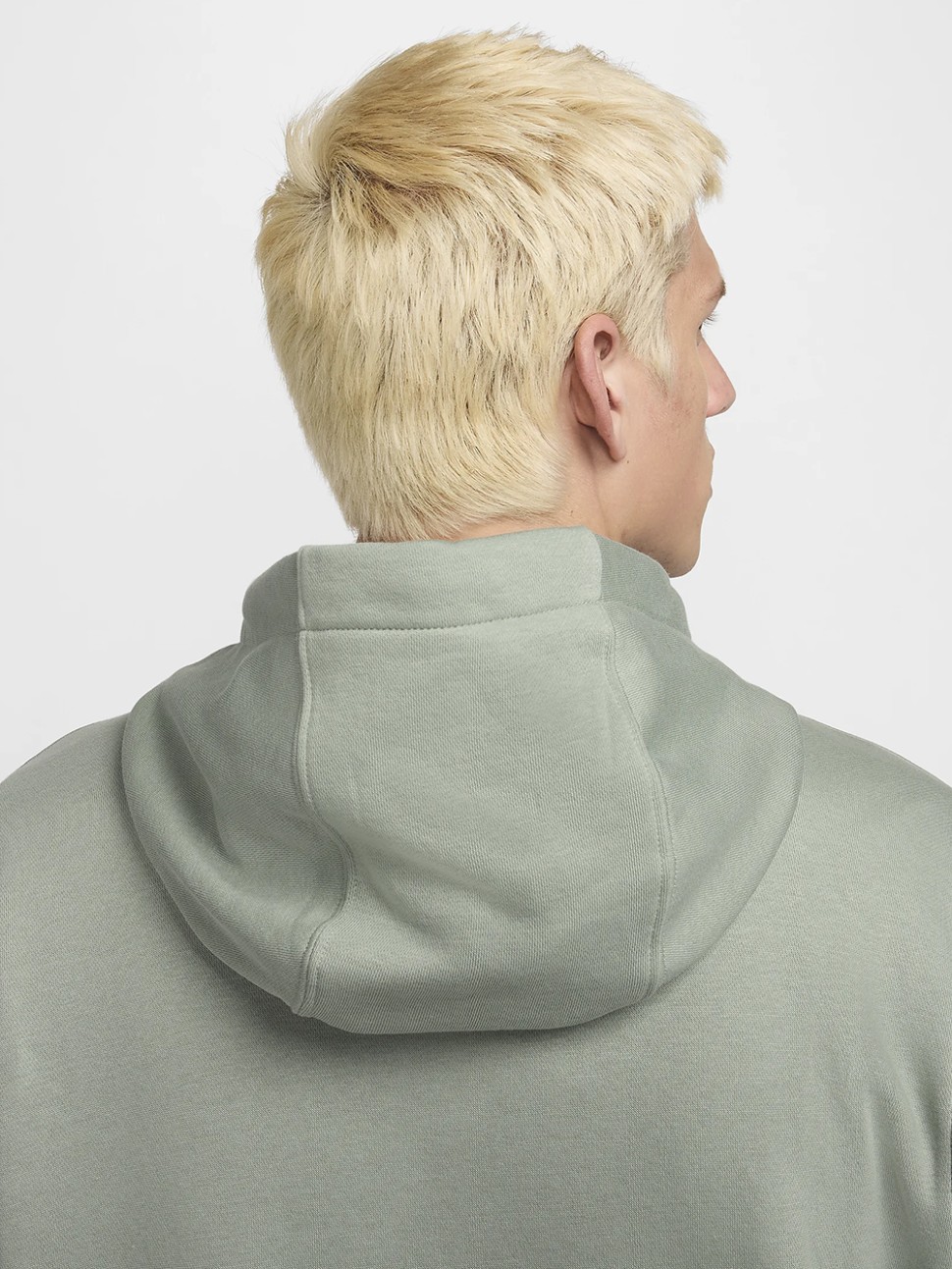 Толстовка чоловіча Nike M NSW CLUB HOODIE PO BB зелена BV2654-371 — фото 7