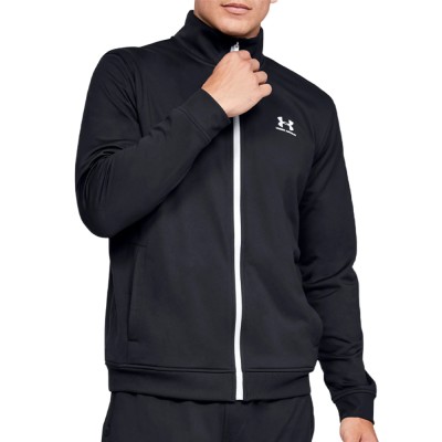 Толстовка мужская Under Armour SPORTSTYLE TRICOT JACKET черная 1329293-002