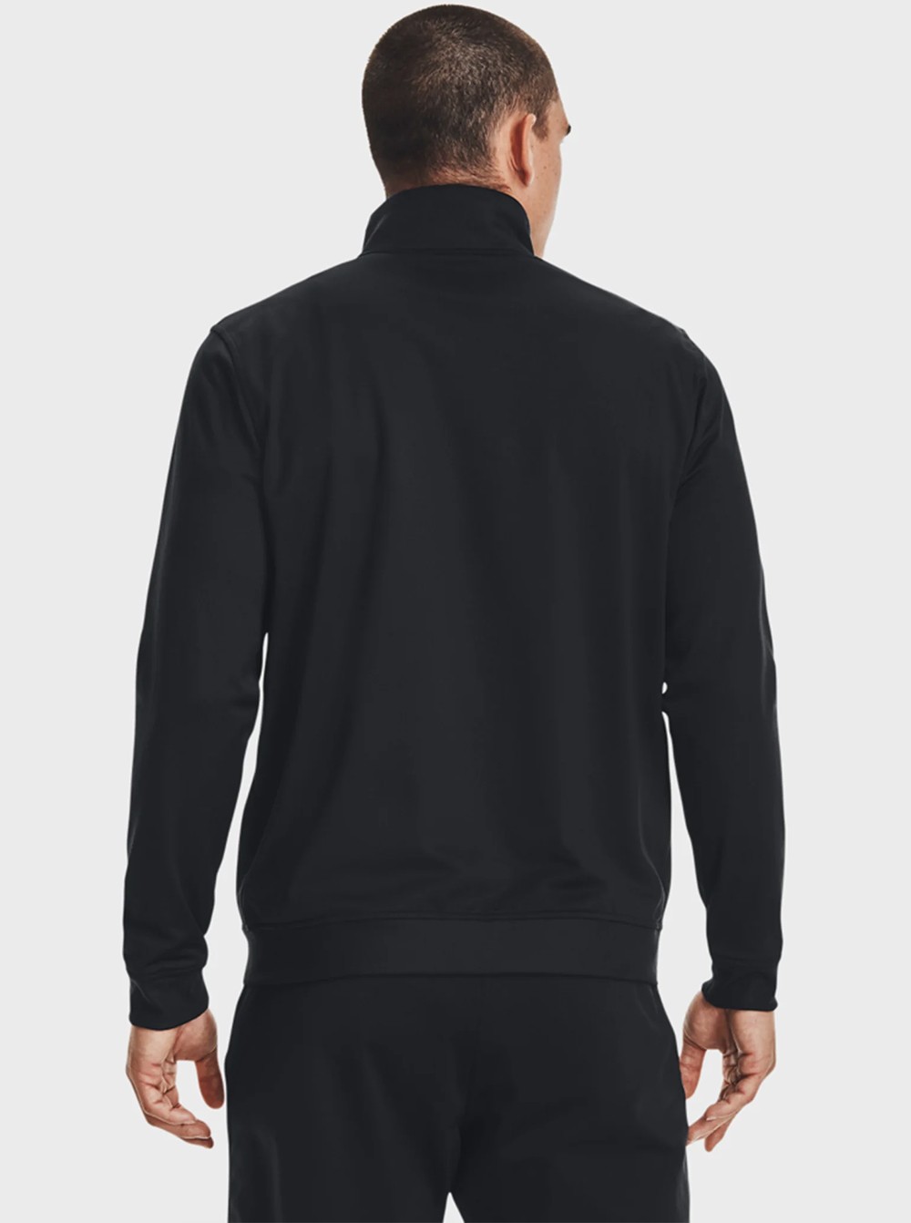 Толстовка чоловіча Under Armour SPORTSTYLE TRICOT JACKET чорна 1329293-002 изображение 10