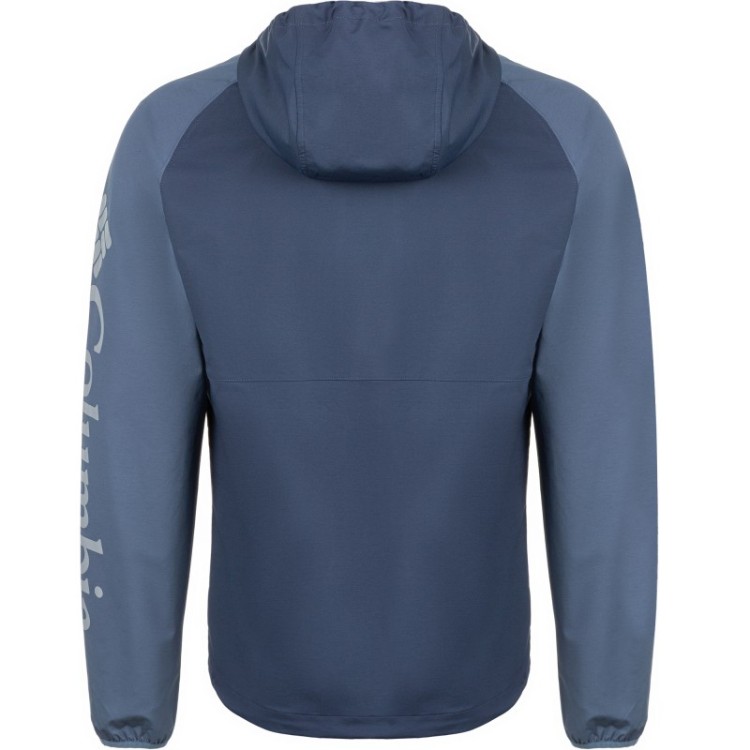 Ветровка мужская Columbia Panther Creek Jacket синяя 1840711-464 изображение 3