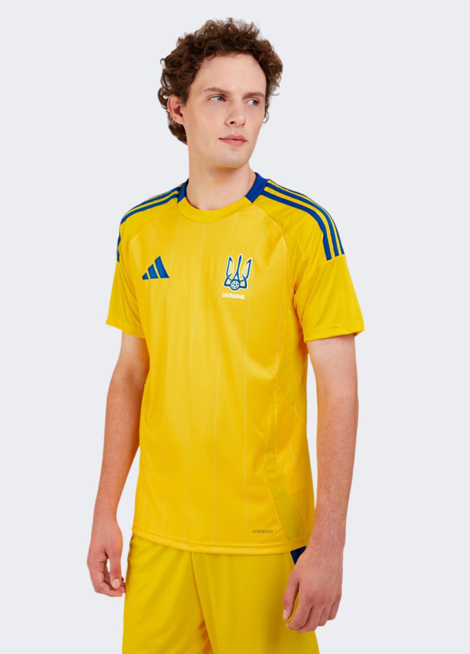 Футболка чоловіча Adidas cuLIC24 JSY RG жовта IK2251 — фото 2