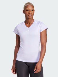 Футболка жіноча Adidas TR-ES MIN T фіолетова JC9564 изображение 2