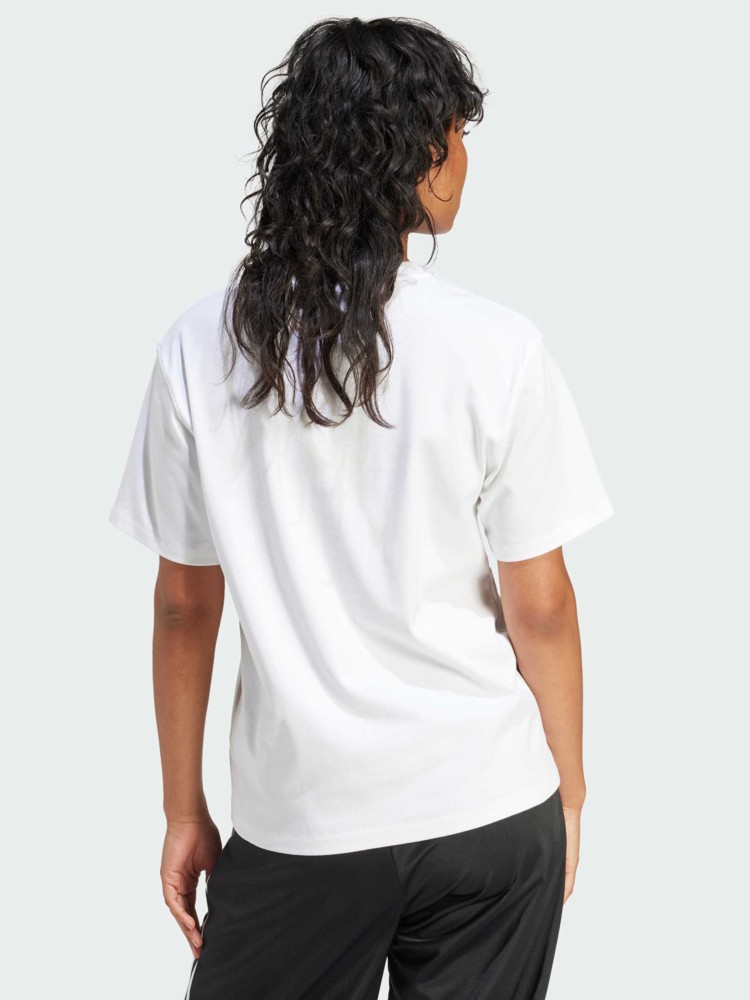 Футболка жіноча Adidas TREFOIL TEE біла IR9534 изображение 3