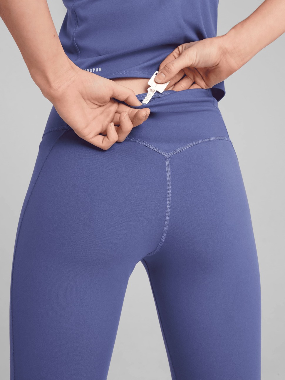 Легінси жіночі Puma W CLOUDSPUN HW 7/8 TIGHT фіолетові 52666246 — фото 5