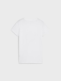 Футболка жіноча Puma GRAPHICS Branded Leaf Tee біла 68508202 изображение 6