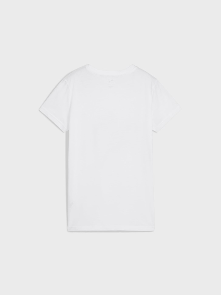 Футболка жіноча Puma GRAPHICS Branded Leaf Tee біла 68508202 изображение 6