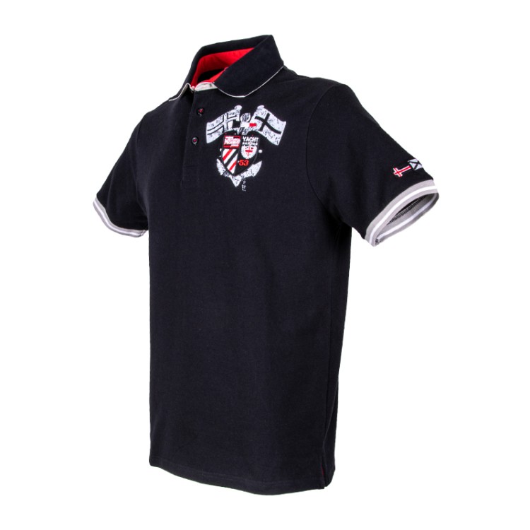 Футболка мужская Geographical Norway черная SQ259-010 изображение 1