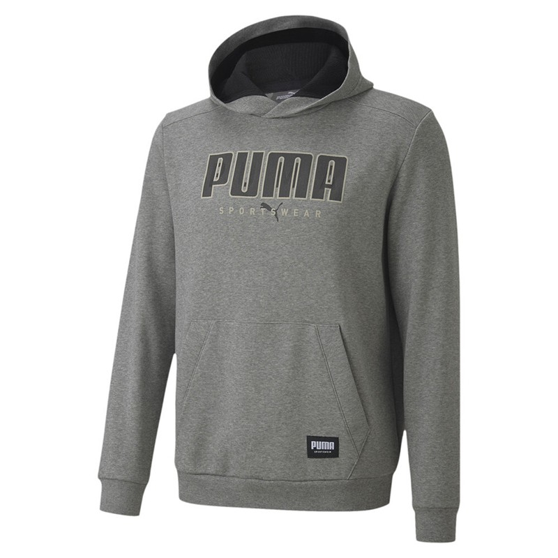 Толстовка чоловіча Puma Athletics Hoodie сіра 58345603 изображение 1