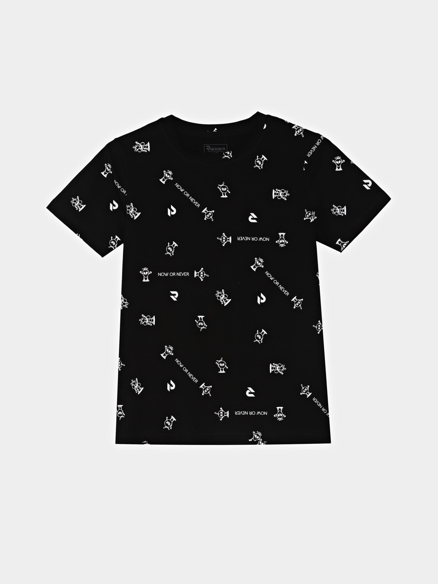 Футболка детская Radder Maputo черная 442561-010 изображение 2