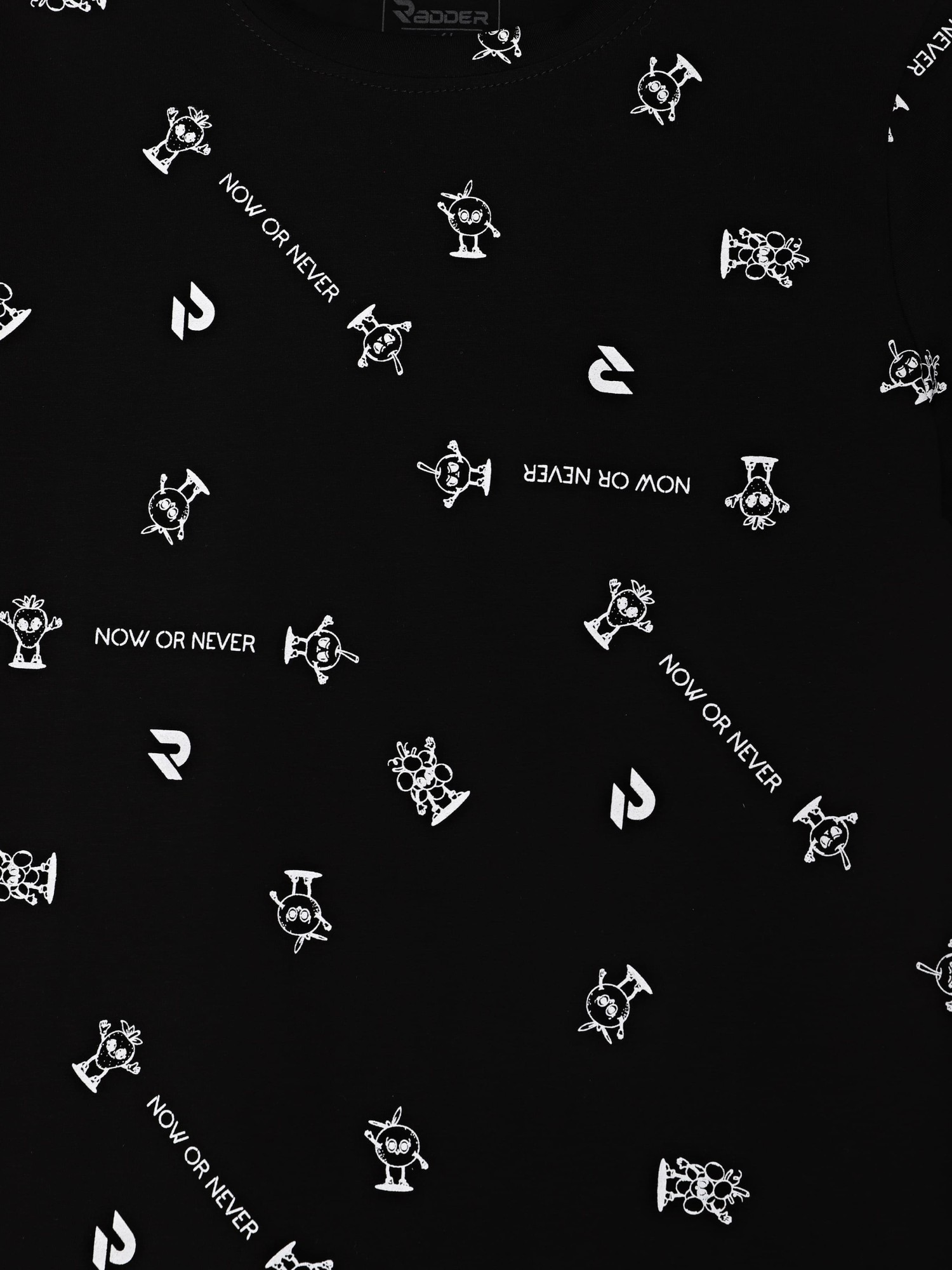 Футболка детская Radder Maputo черная 442561-010 изображение 4