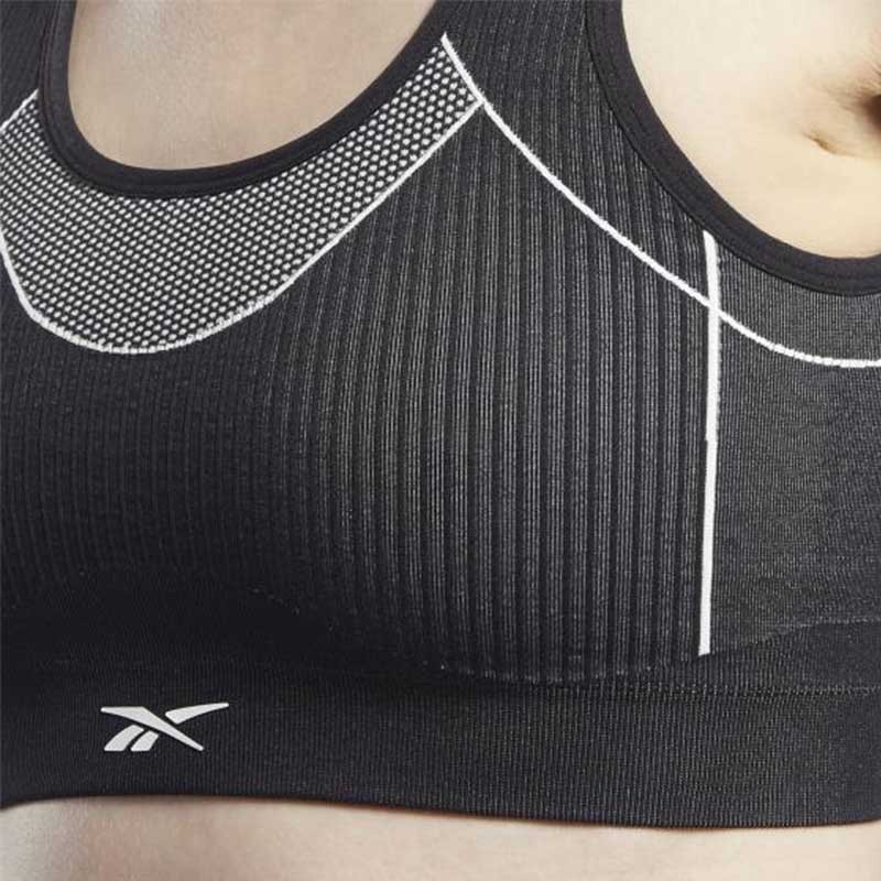 Бра жіноче Reebok Meet You There чорне FJ2706 изображение 3
