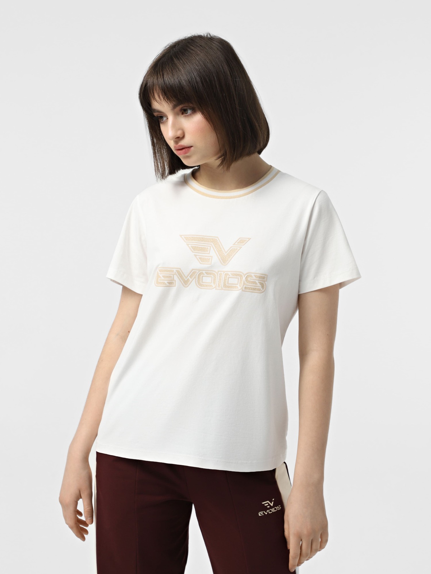 Футболка жіноча Evoids Coraline молочна 552518-121  изображение 2