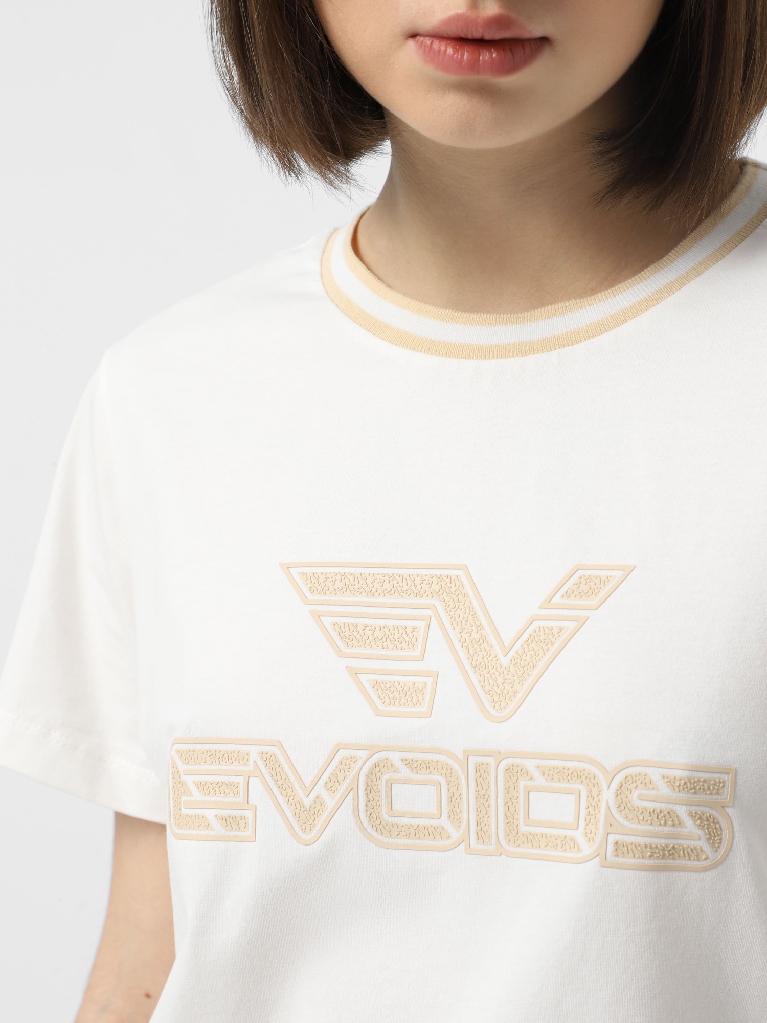 Футболка жіноча Evoids Coraline молочна 552518-121  изображение 4