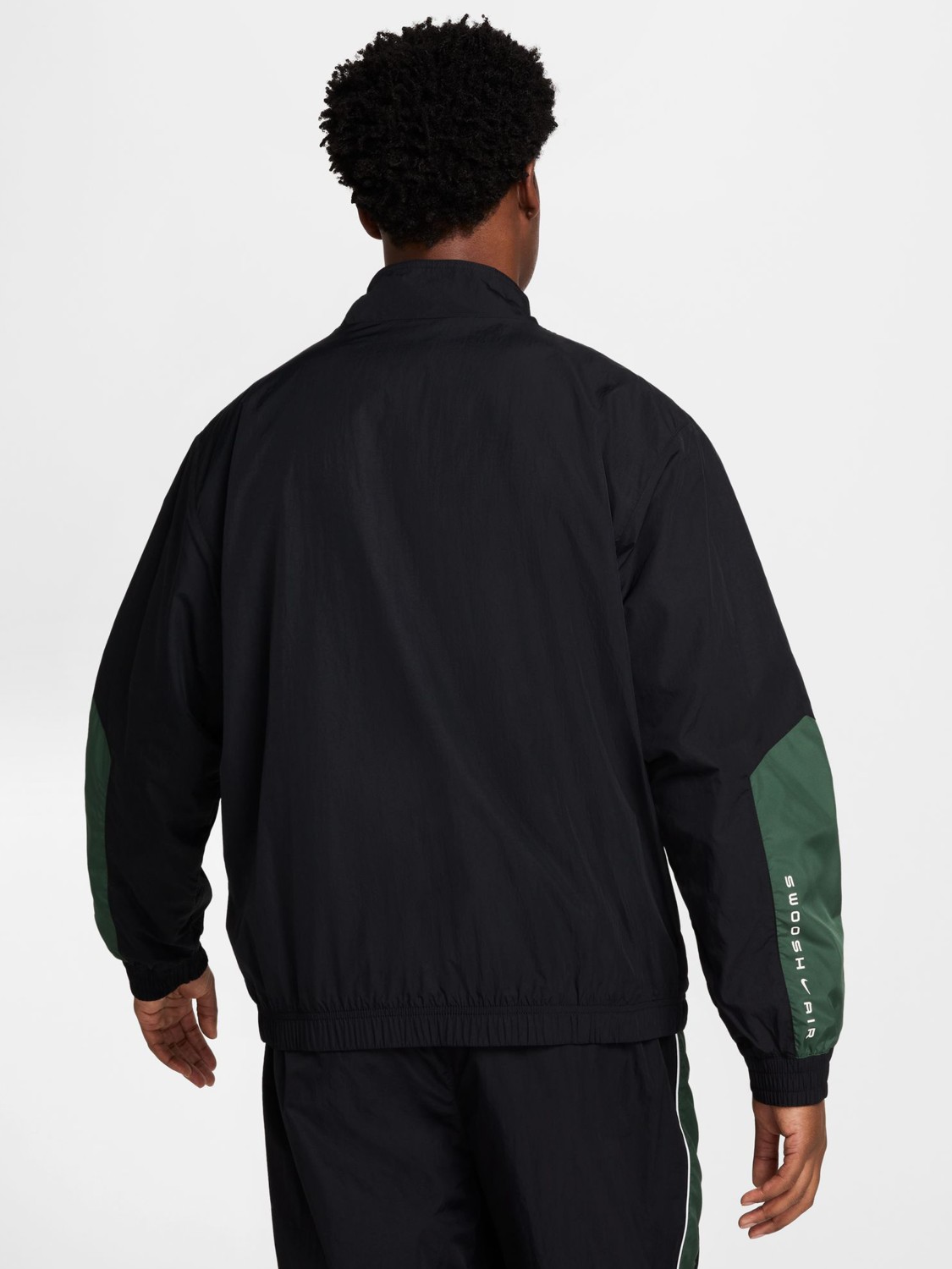 Вітрівка чоловіча Nike M NSW SW AIR TRACKTOP WV чорна HM0167-011 изображение 3