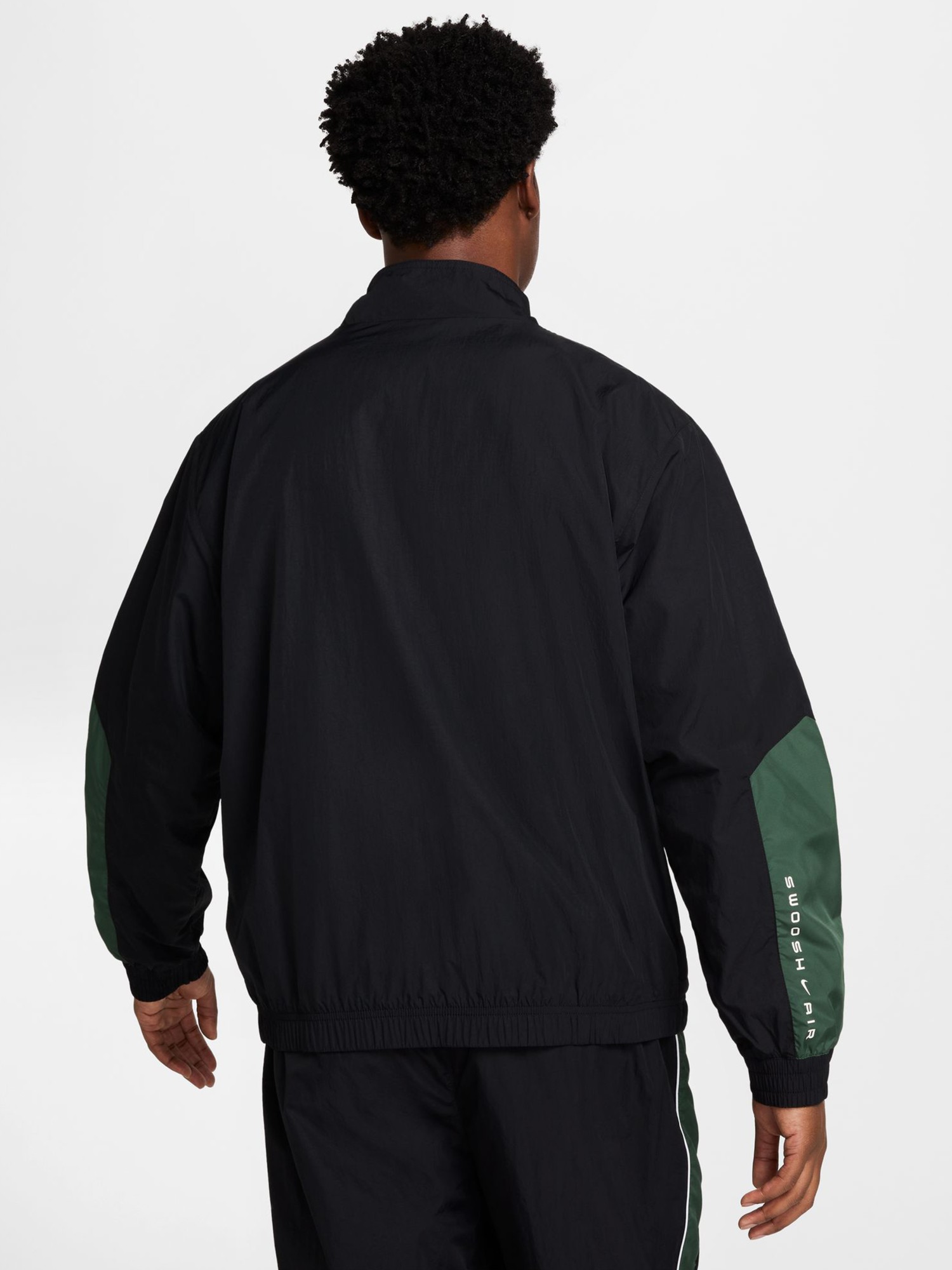 Вітрівка чоловіча Nike M NSW SW AIR TRACKTOP WV чорна HM0167-011 изображение 3