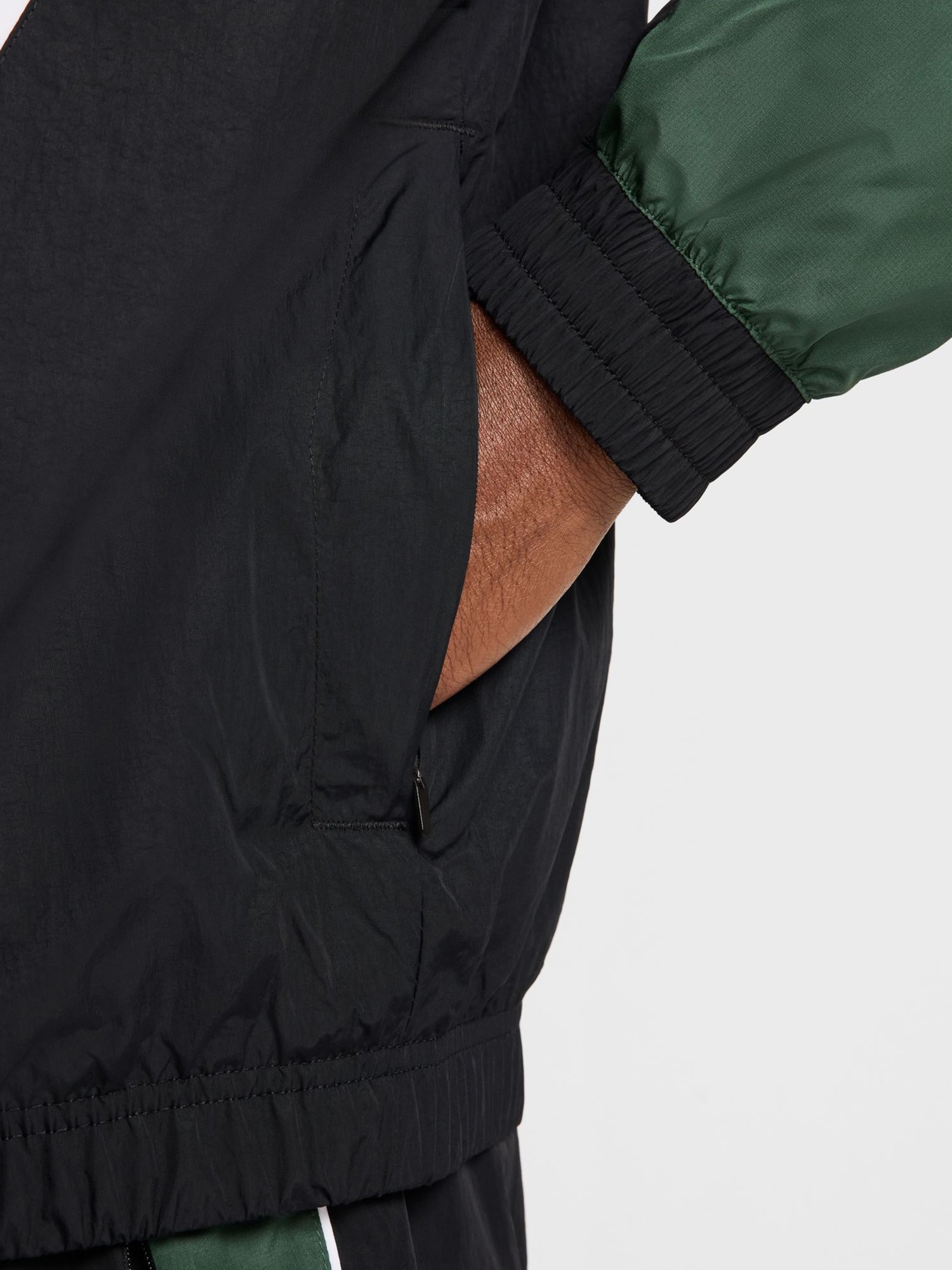 Вітрівка чоловіча Nike M NSW SW AIR TRACKTOP WV чорна HM0167-011 изображение 5