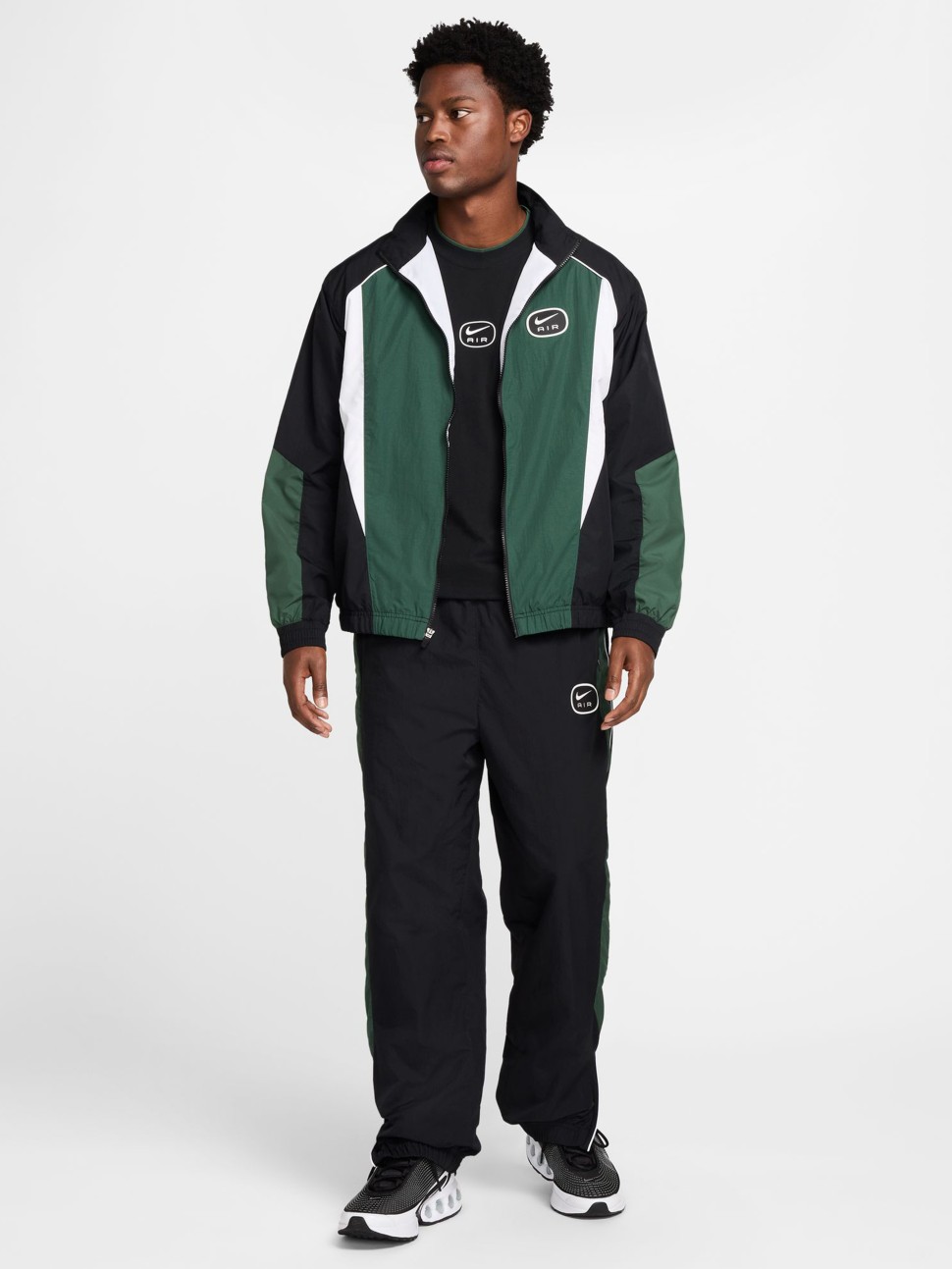 Вітрівка чоловіча Nike M NSW SW AIR TRACKTOP WV чорна HM0167-011 — фото 8