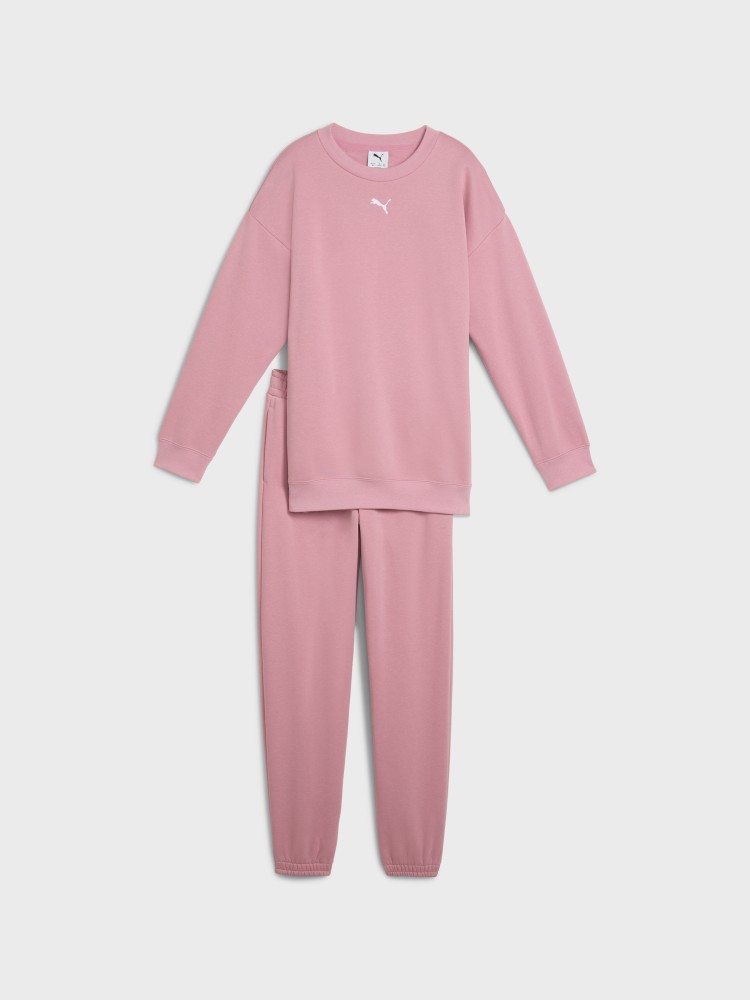Костюм дитячий Puma Loungewear Sweat Suit рожевий 68972765 изображение 5