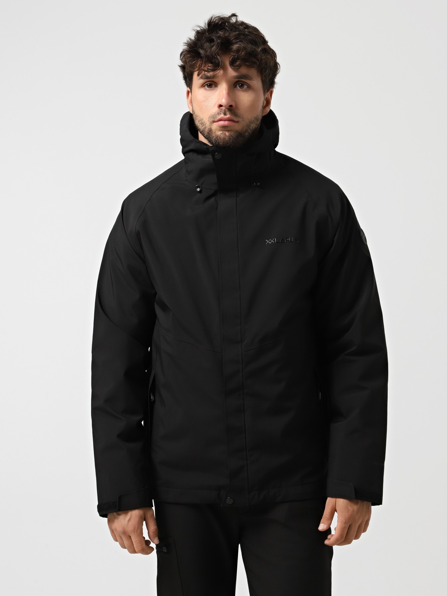 Куртка 3 в 1 мужская Larum Borealis черная 432502-010 изображение 2