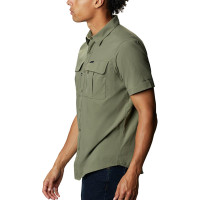 Рубашка мужская Columbia Newton Ridge ™ Short Sleeve зеленая 1930601-397 изображение 2
