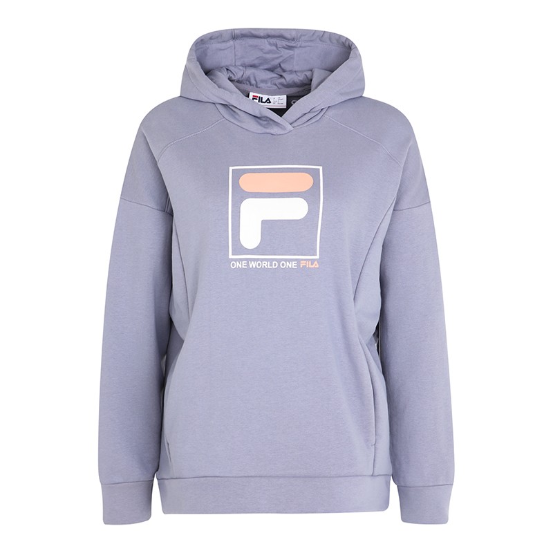 Толстовка жіноча Fila бузкова 107887-V2 — фото 1