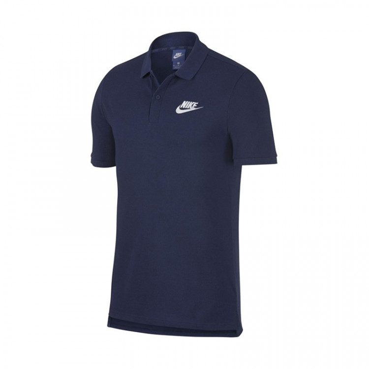 Футболка мужская Nike Sportswear Mens Polo синяя 909746-429 изображение 1