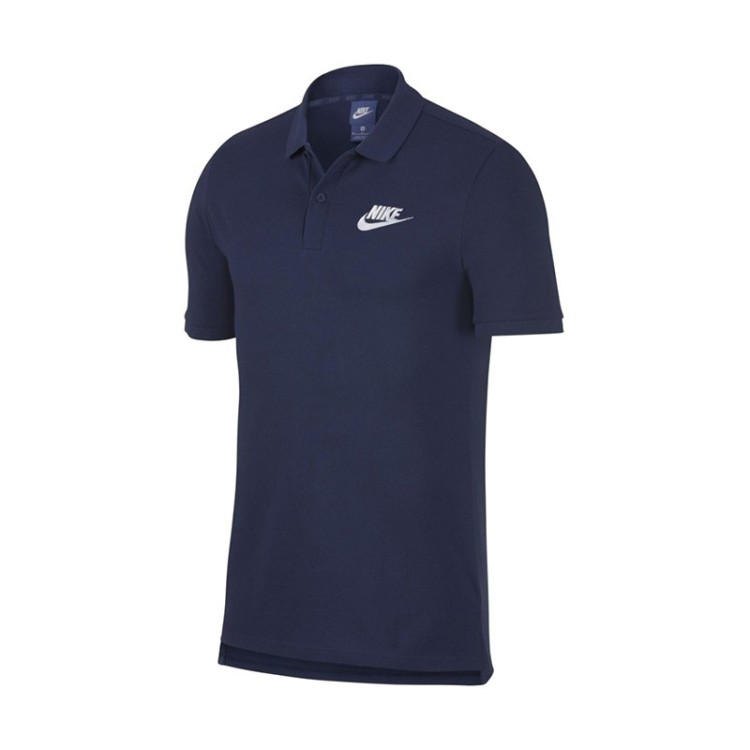 Футболка мужская Nike Sportswear Mens Polo синяя 909746-429 изображение 1