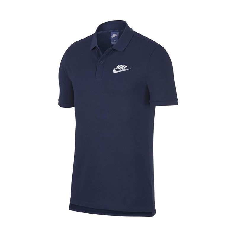 Футболка мужская Nike Sportswear Mens Polo синяя 909746-429 изображение 1
