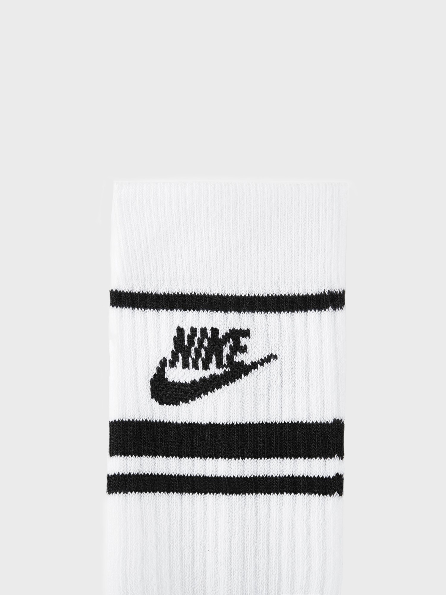 Шкарпетки Nike U NK NSW EVERYDAY ESSENTIAL CREW 3PR - 144 STRIPES білі DX5089-103 изображение 5