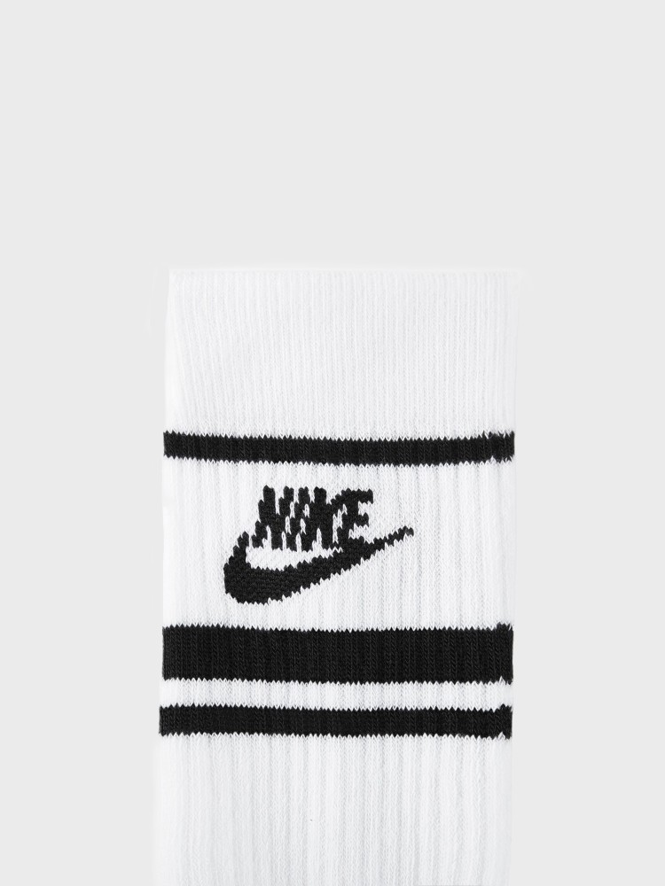 Носки Nike U NK NSW EVERYDAY ESSENTIAL CREW 3PR - 144 STRIPES белые DX5089-103 изображение 5