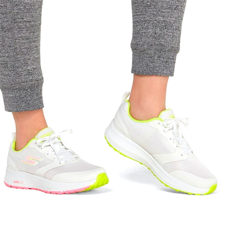 Кросівки жіночі Skechers Go Run Consistent-Fearsome білі 128076 WMLT изображение 2