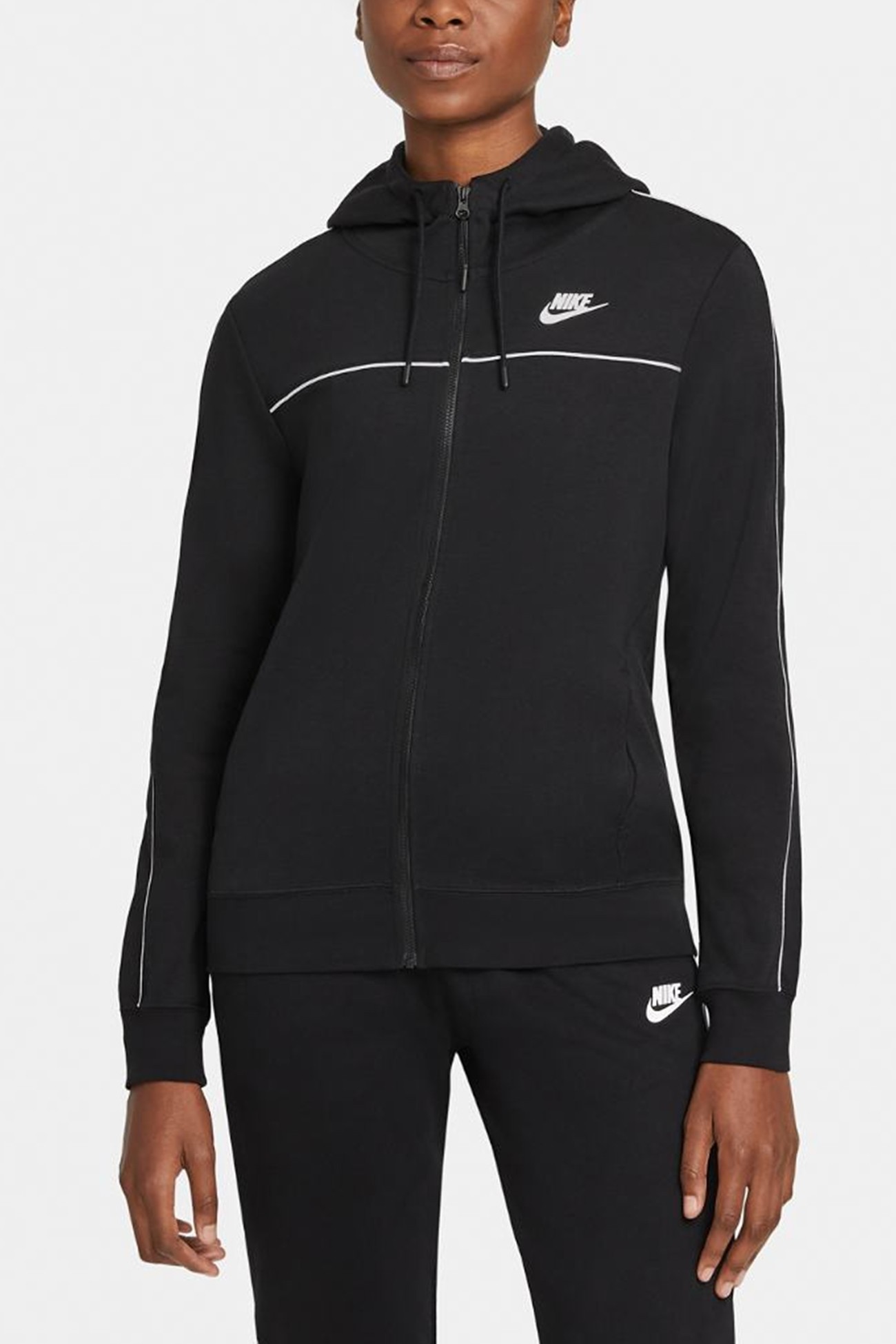 Толстовка женская Nike Sportswear черная CZ8338-010 изображение 2