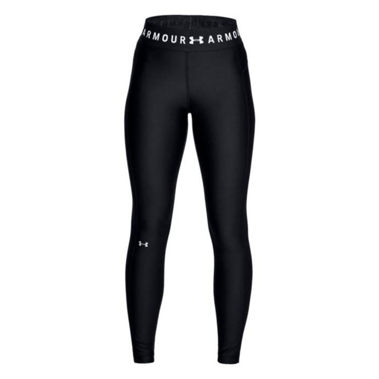 Леггинсы женские Under Armour Ua Hg Armour Legging Branded Wb черные 1333235-001 изображение 1