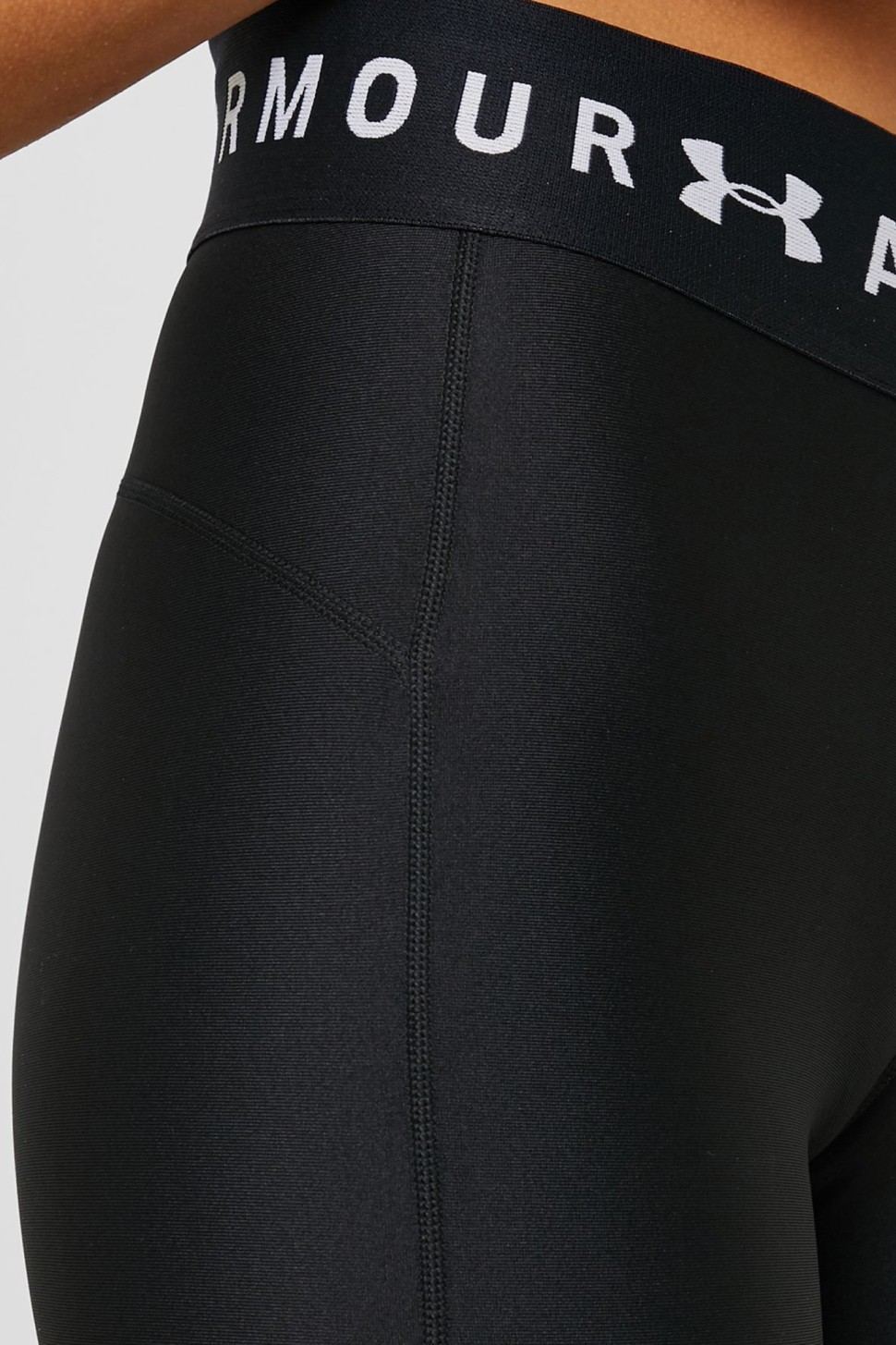Легінси жіночі Under Armour Ua Hg Armour Legging Branded Wb чорні 1333235-001 — фото 4