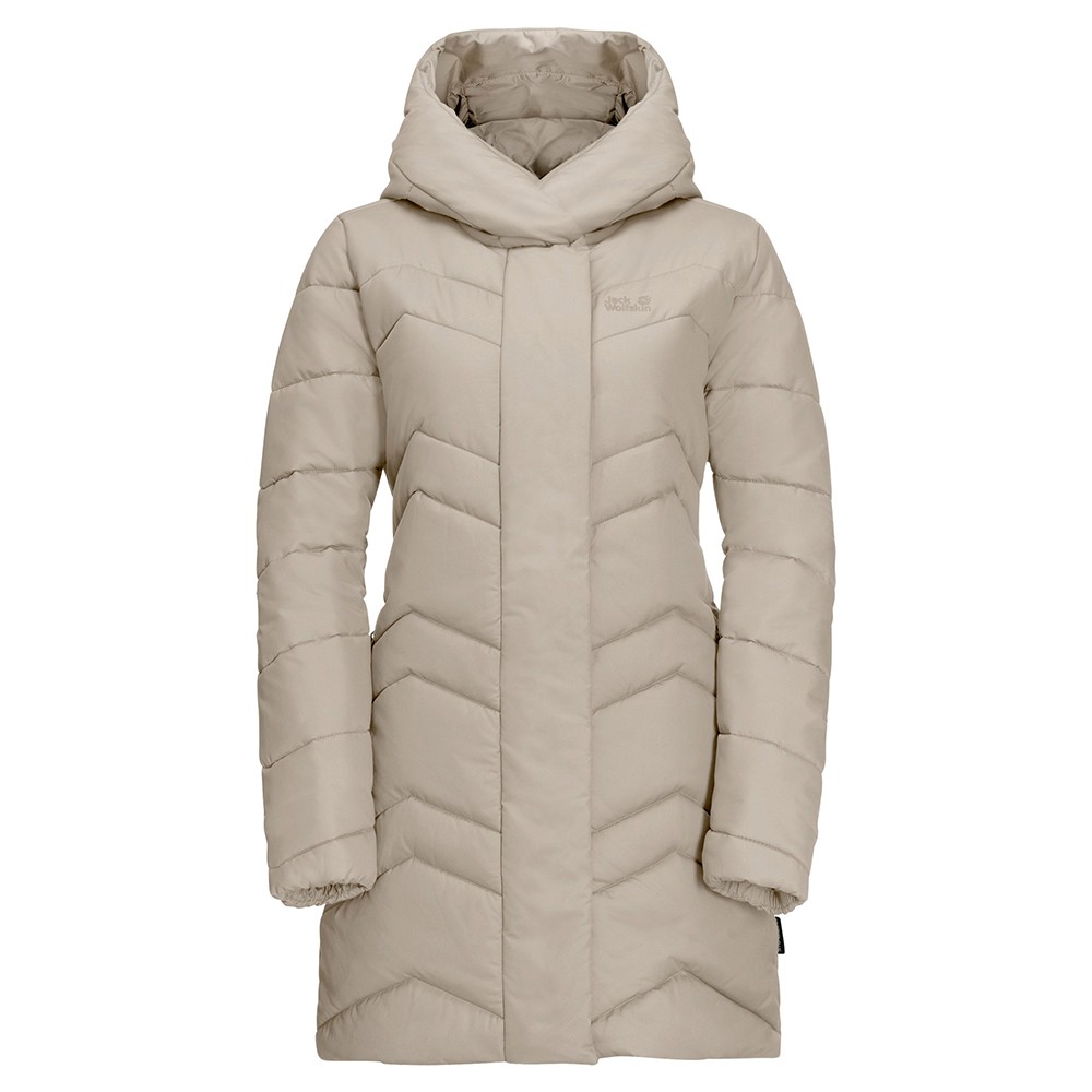 Куртка жіноча Jack Wolfskin  Kyoto Coat W світло-сіра 1204943-6260 изображение 1