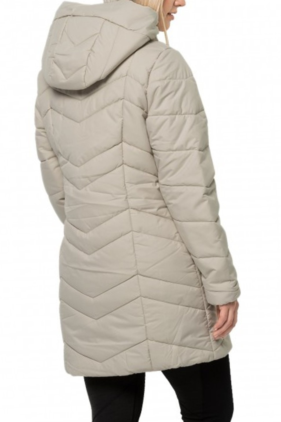 Куртка жіноча Jack Wolfskin  Kyoto Coat W світло-сіра 1204943-6260 — фото 3