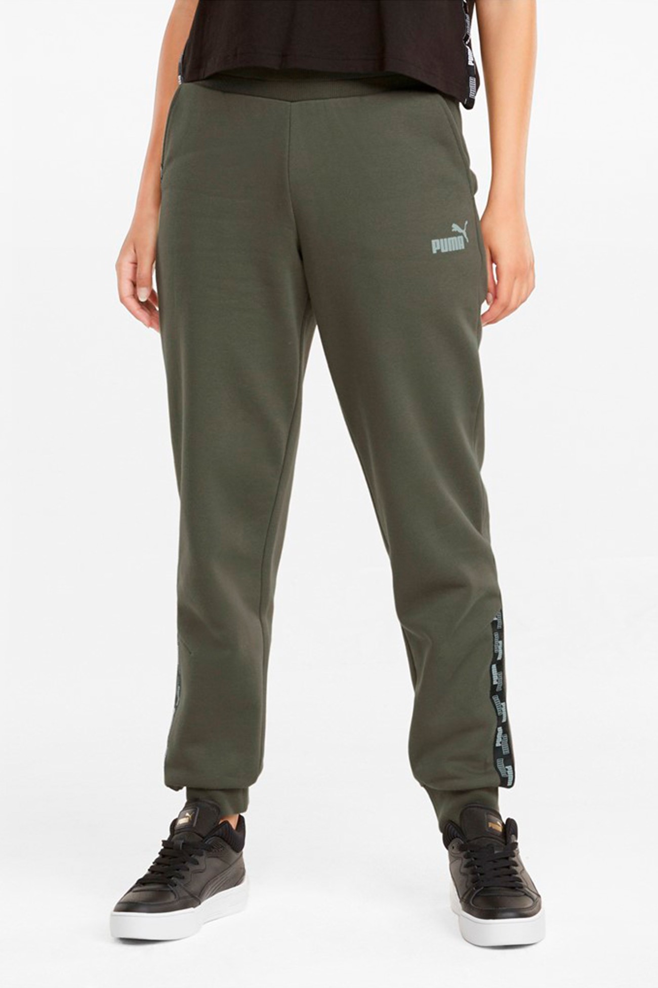 Штани жіночі Puma хакі 58954644  изображение 4