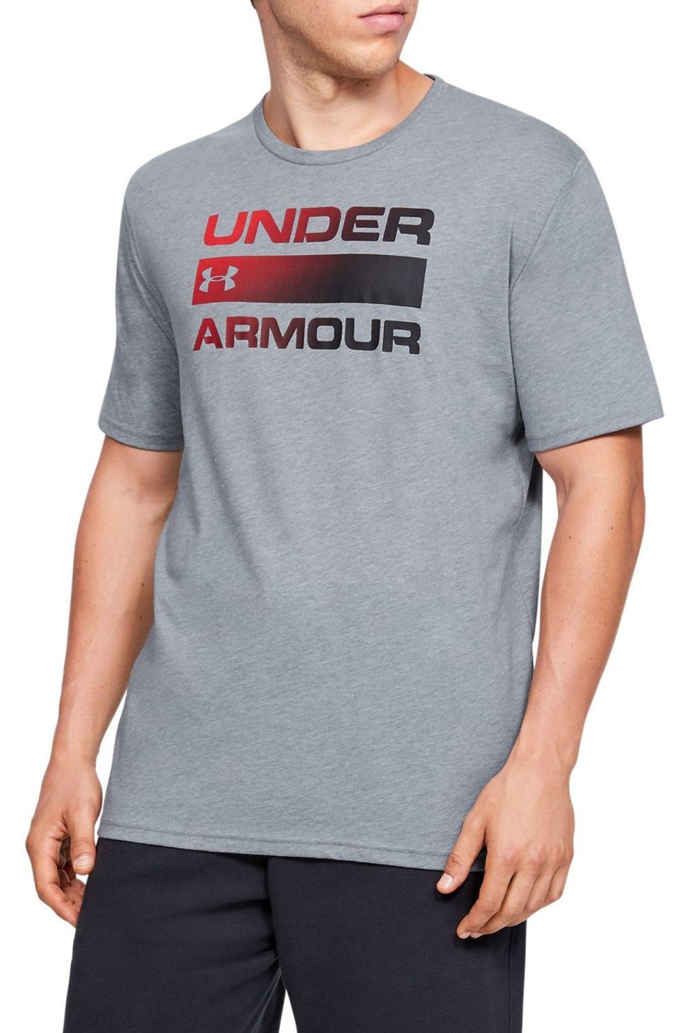 Футболка мужская Under Armour Ua Team Issue Wordmark Ss Academy / / Graphite темно-серая 1329582-037 — фото 2 — Sport City Футболка мужская Under Armour Ua Team Issue Wordmark Ss Academy / / Graphite темно-серая 1329582-037 — фото 2