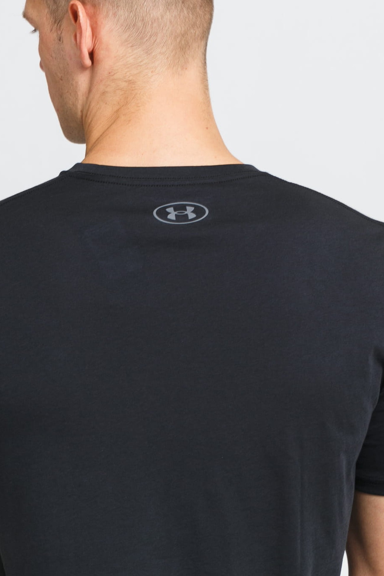 Футболка чоловіча Under Armour UA SPORTSTYLE LC SS чорна 1326799-001 изображение 5