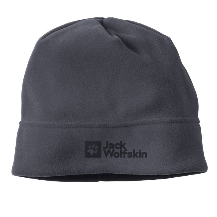 Шапка унісекс Jack Wolfskin REAL STUFF BEANIE темно-сіра 1909852-6230 изображение 1