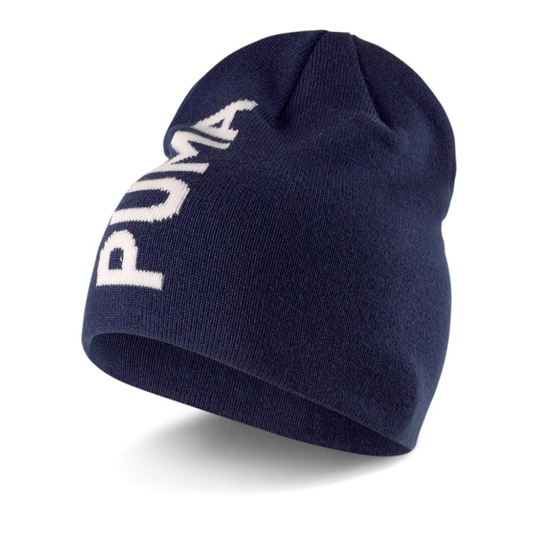 Шапка Puma Ess Classic Cuffless Beanie синя 2343302 изображение 1